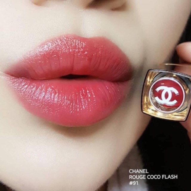 💎[ CHÍNH HÃNG ] Son chanel Rouge Coco Flash 91💯