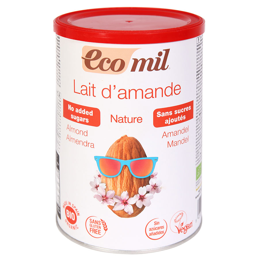 Ecomil Organic Almond Instant Powder no added sugar 400g