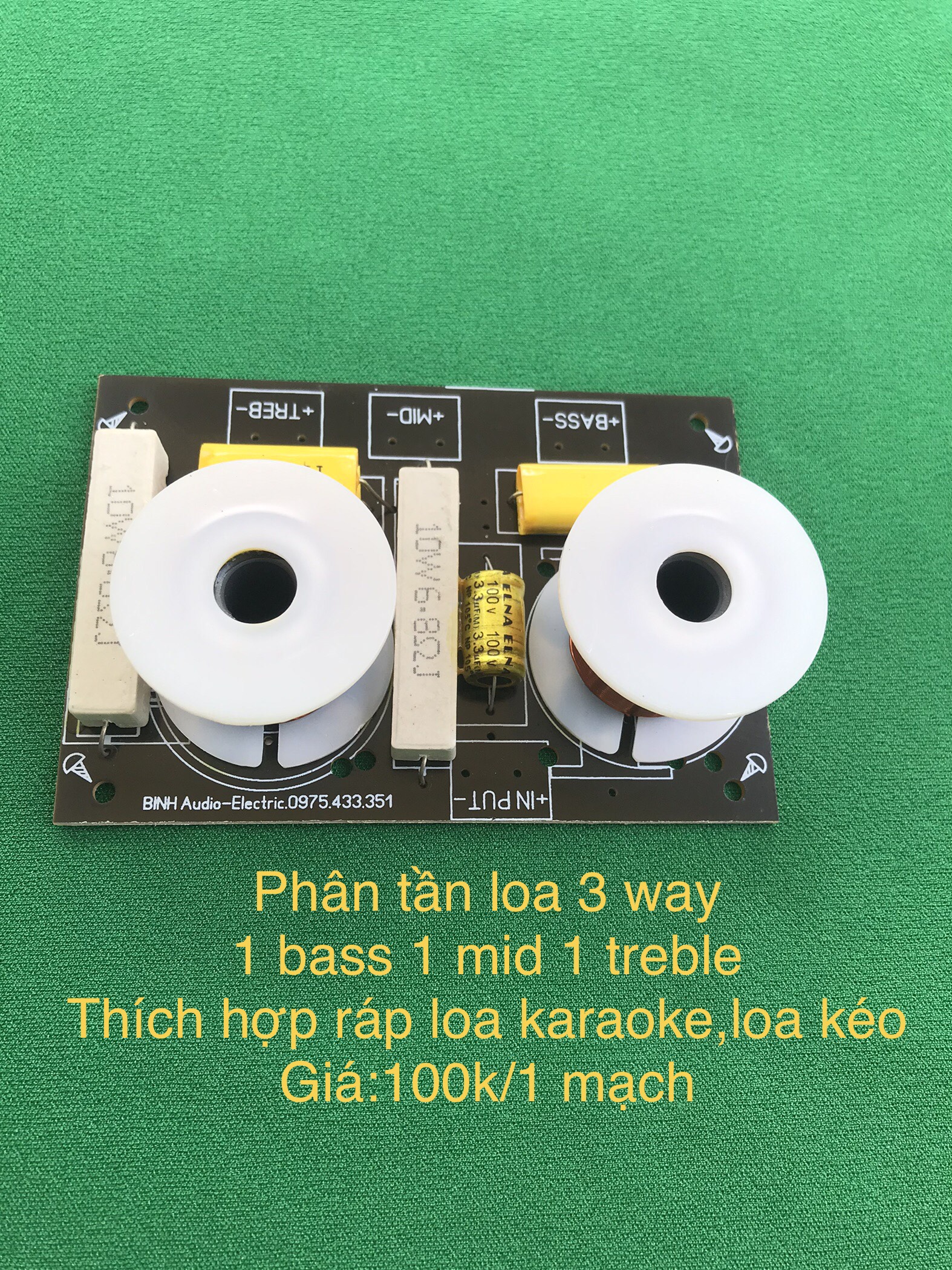 Mạch phân tần 3 way