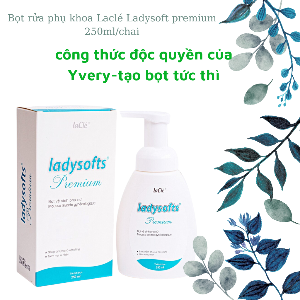 Bọt vệ sinh phụ khoa LaClé ladysoft premium