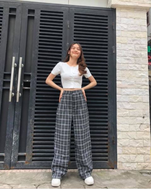 [HCM]ÁO CROPTOP TAY NGẮN CỔ TRÒN