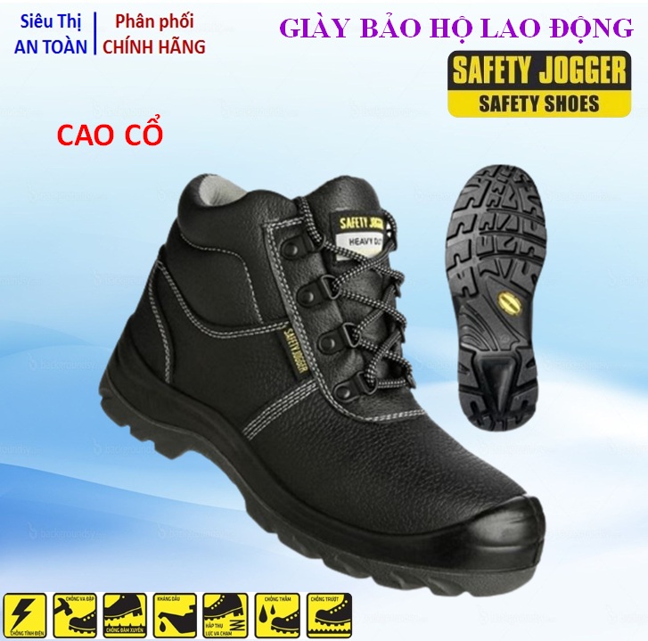 [ BESTBOY ] Giày bảo hộ lao động nam, giày bảo hộ cao cổ Safety Bestboy chống đinh, chống dầu, trơn trượt - PHÂN PHỐI CHÍNH HÃNG
