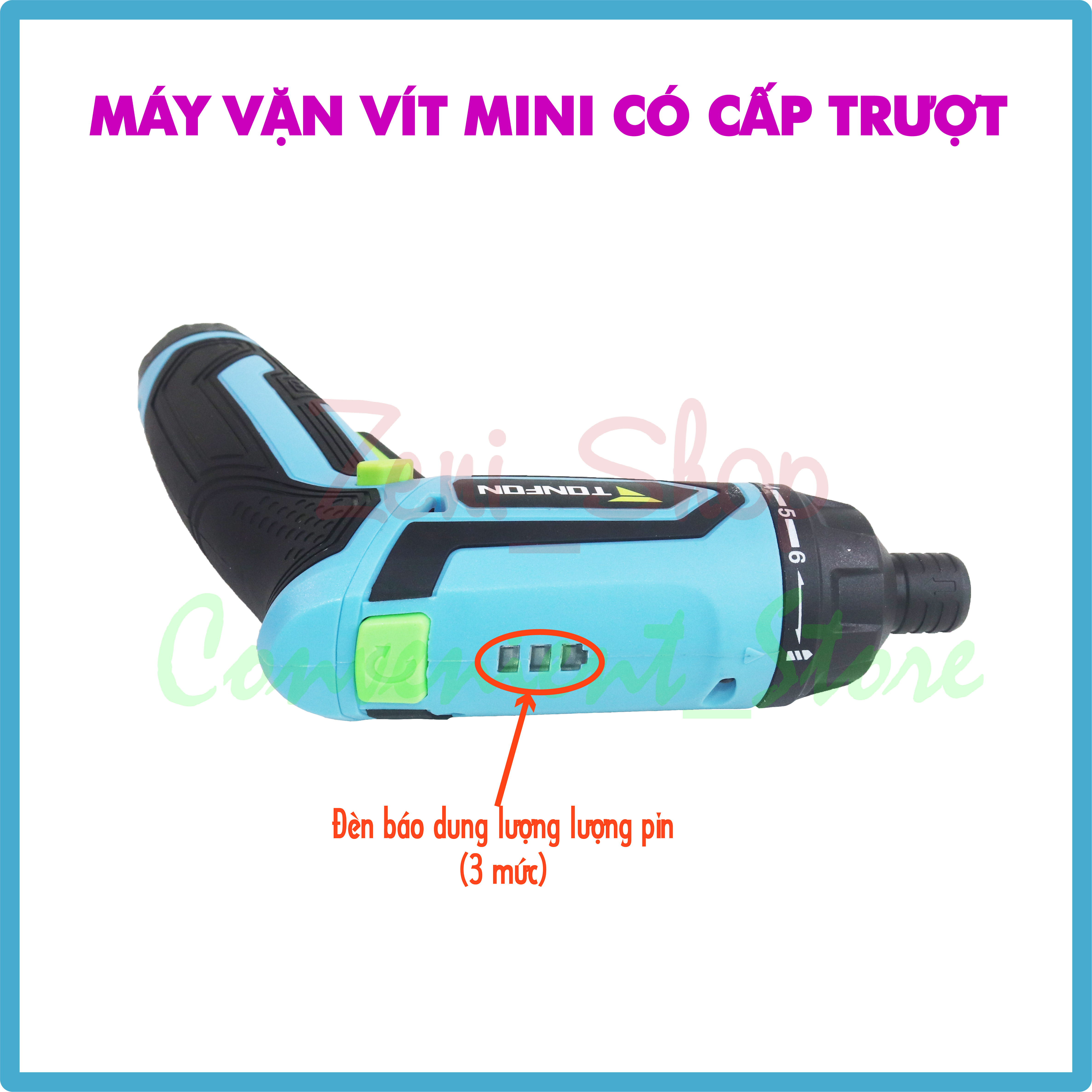 Vít GẬP Mini đa năng_đầu ngậm vít nhanh_hiệu Tonfon