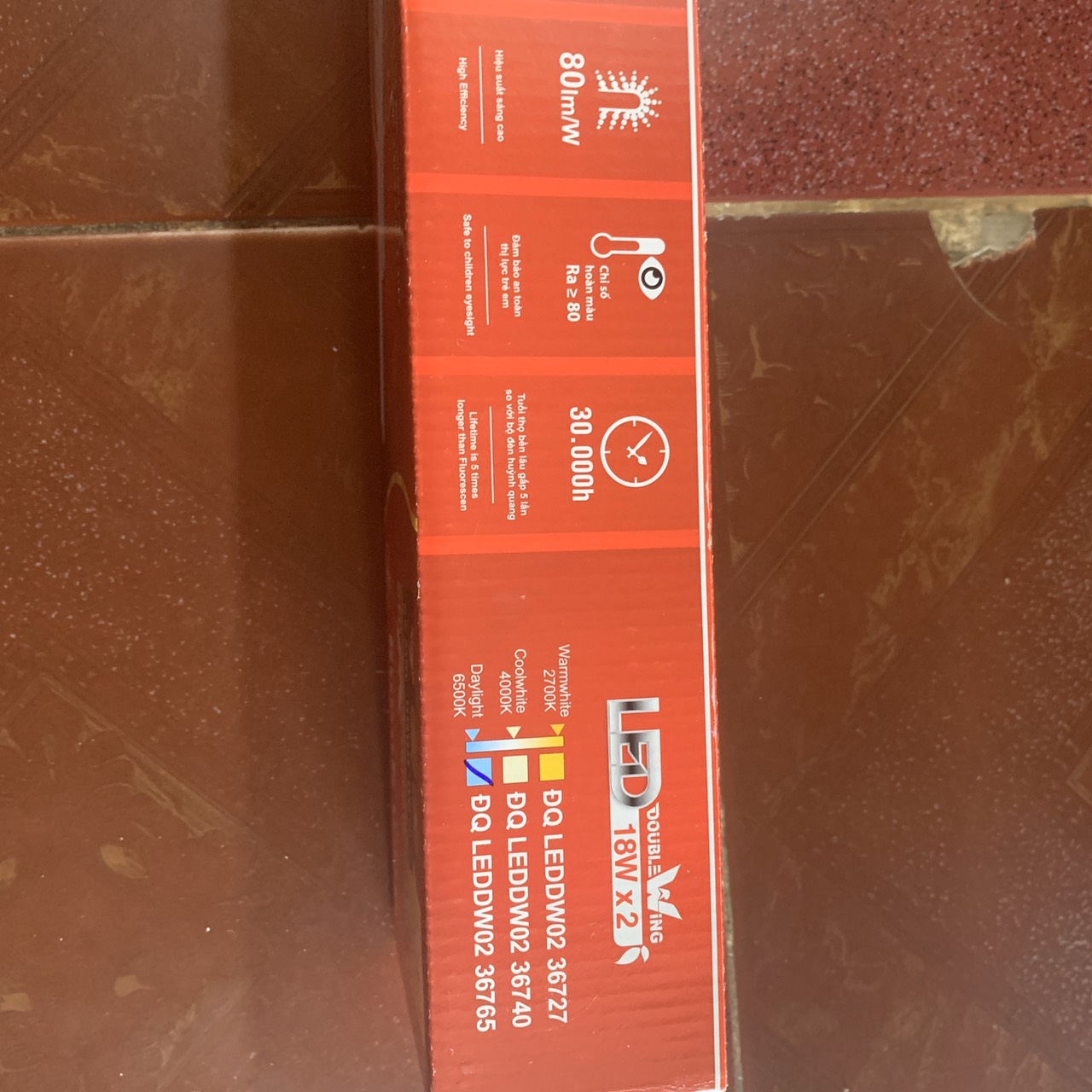 Bộ đèn LED Doublewing Điện Quang ĐQ LEDDW01 36765