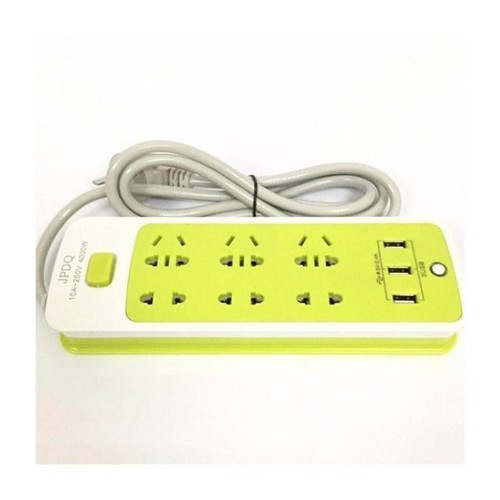 [HCM]Ổ CẮM ĐIỆN 6 PHÍCH CẮM 3 CỔNG USB - V1