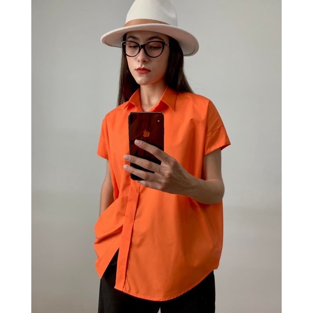 Áo sơ mi nữ SATHY tay cánh dơi cao cấp ( doly shirt)