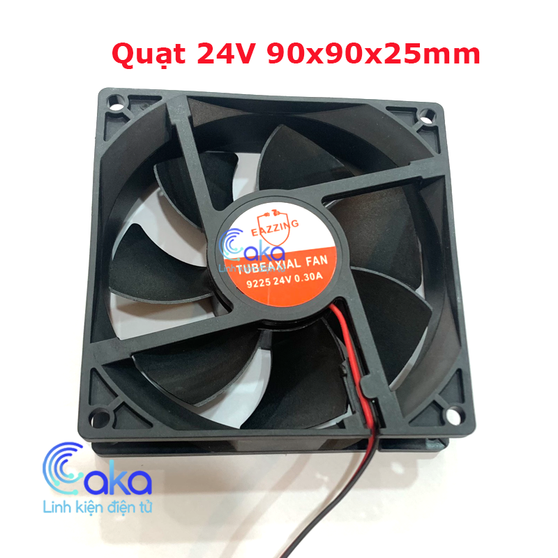 Quạt tản nhiệt 24v 9x9, quạt 24v 9cm