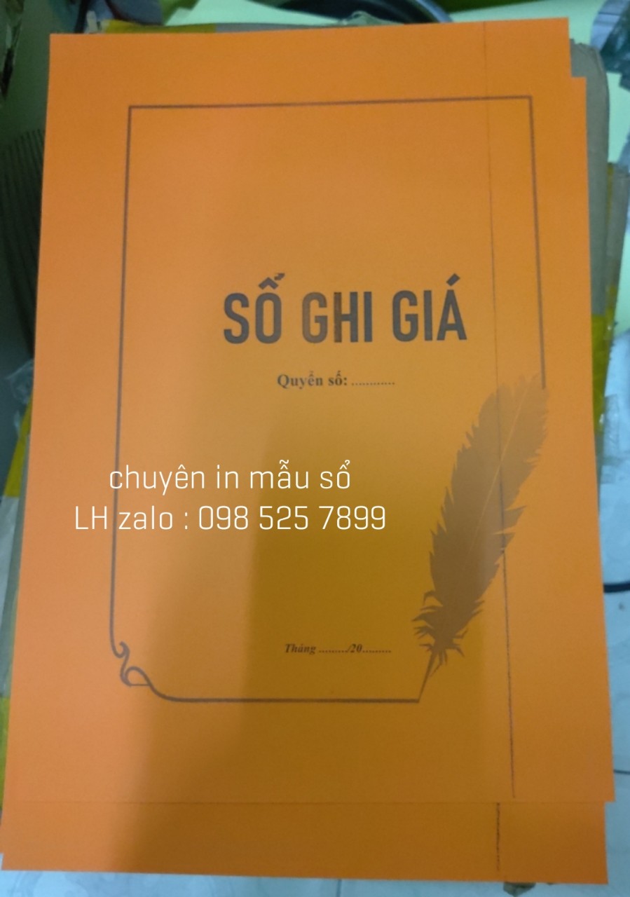 Sổ xuất hàng A4, sổ theo dõi xuất hàng