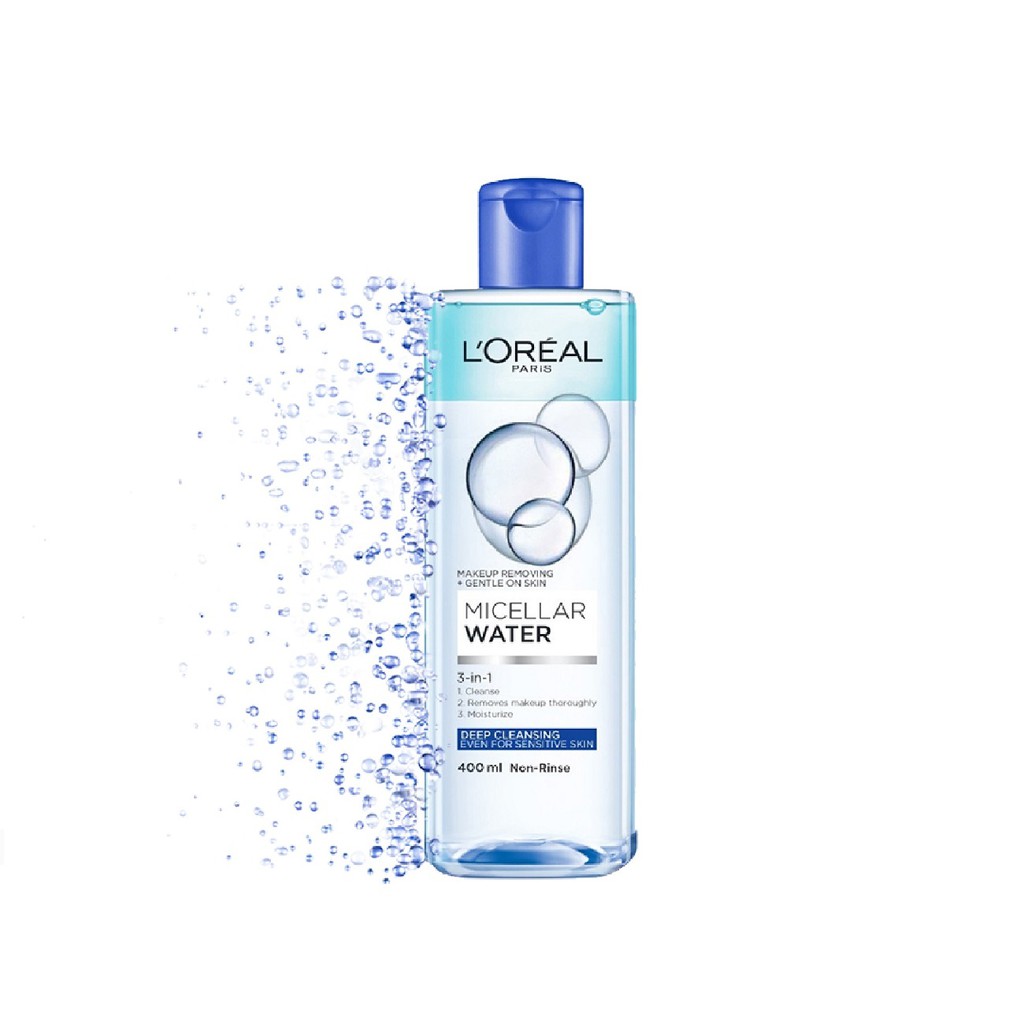 Nước Tẩy Trang Loreal Làm Sạch Sâu Trang Điểm 400ml