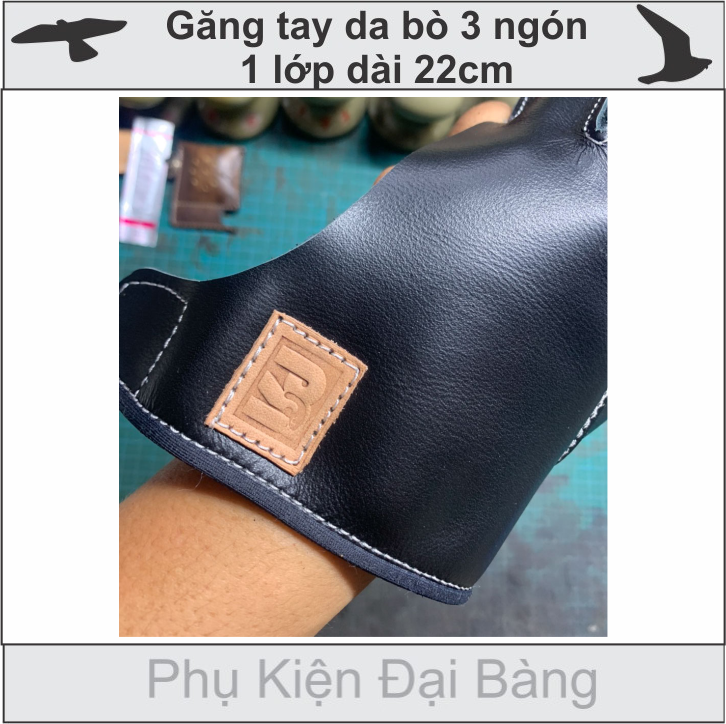 [HCM]Găng tay da bò nuôi chim ưng
