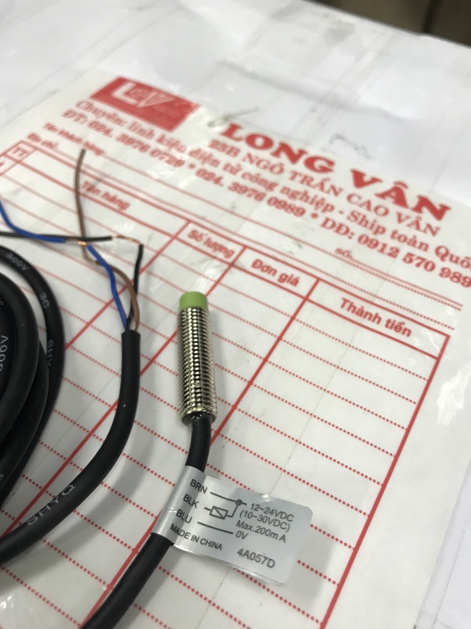 Cảm biến tiệm cận Autonics PR08-2DN/PR08-2DP 2mm 12-24VDC