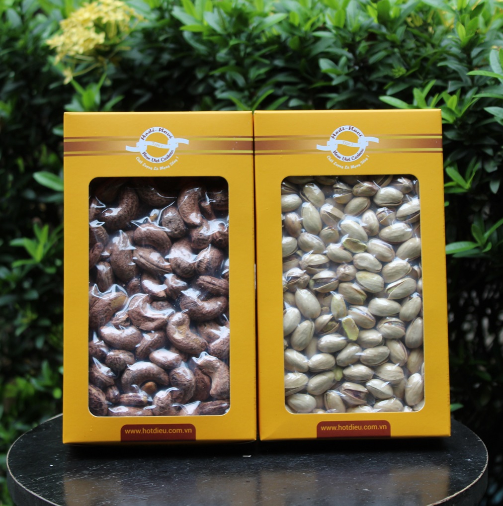 HỘP QUÀ COMBO 2 loại hạt dinh dưỡng