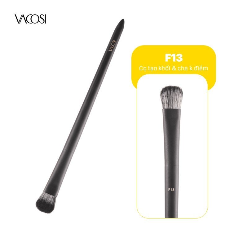 Cọ đánh nền vacosi flat top f03/f04/f06/f07/f08/f09 cọ tán nền cọ trang điểm nền cọ tán kem cọ foundation -valadin