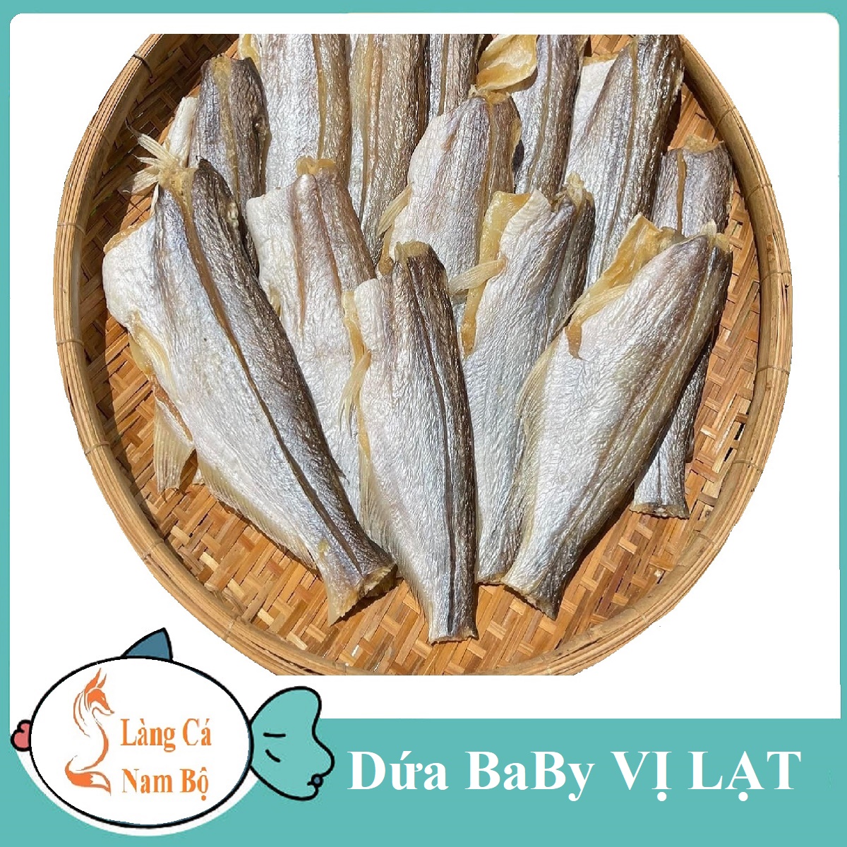 Khô Cá Dứa Nhí Tự Nhiên - Thơm Ngon Hàng Chuẩn Loại 1