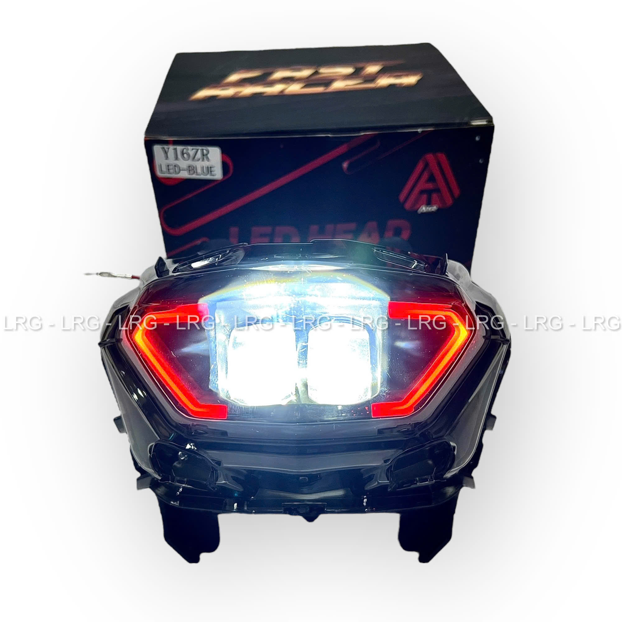 Pha Đèn, Chóa Đèn Led Bi Cầu Exciter 155 Viềng Đèn Led HighLight Lắp Đặt Như Zin