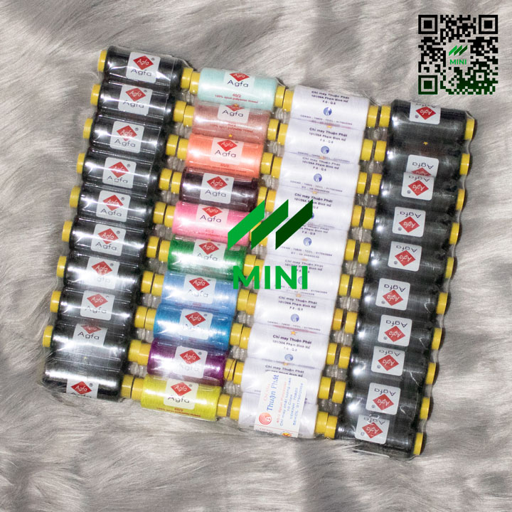 [1 Set/10 cuộn] Chỉ may khâu vá quần áo