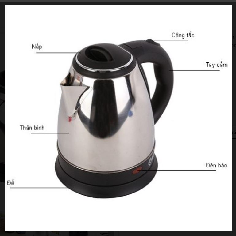 Ấm đun siêu tốc siêu bền