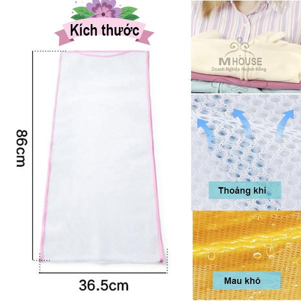 Túi lưới phơi quần áo Giỏ phơi gối Giàn phơi đồ Túi Vải Đựng Đồ Túi TreoTúi Xách Vải Giá Treo