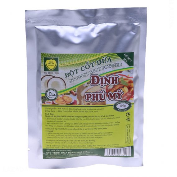 Bột cốt dừa định phú mỹ 100gr