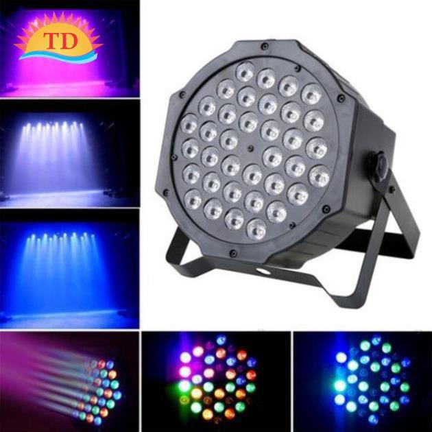Đèn led sân khấu Flat Par light 36 led cảm ứng âm thanh.