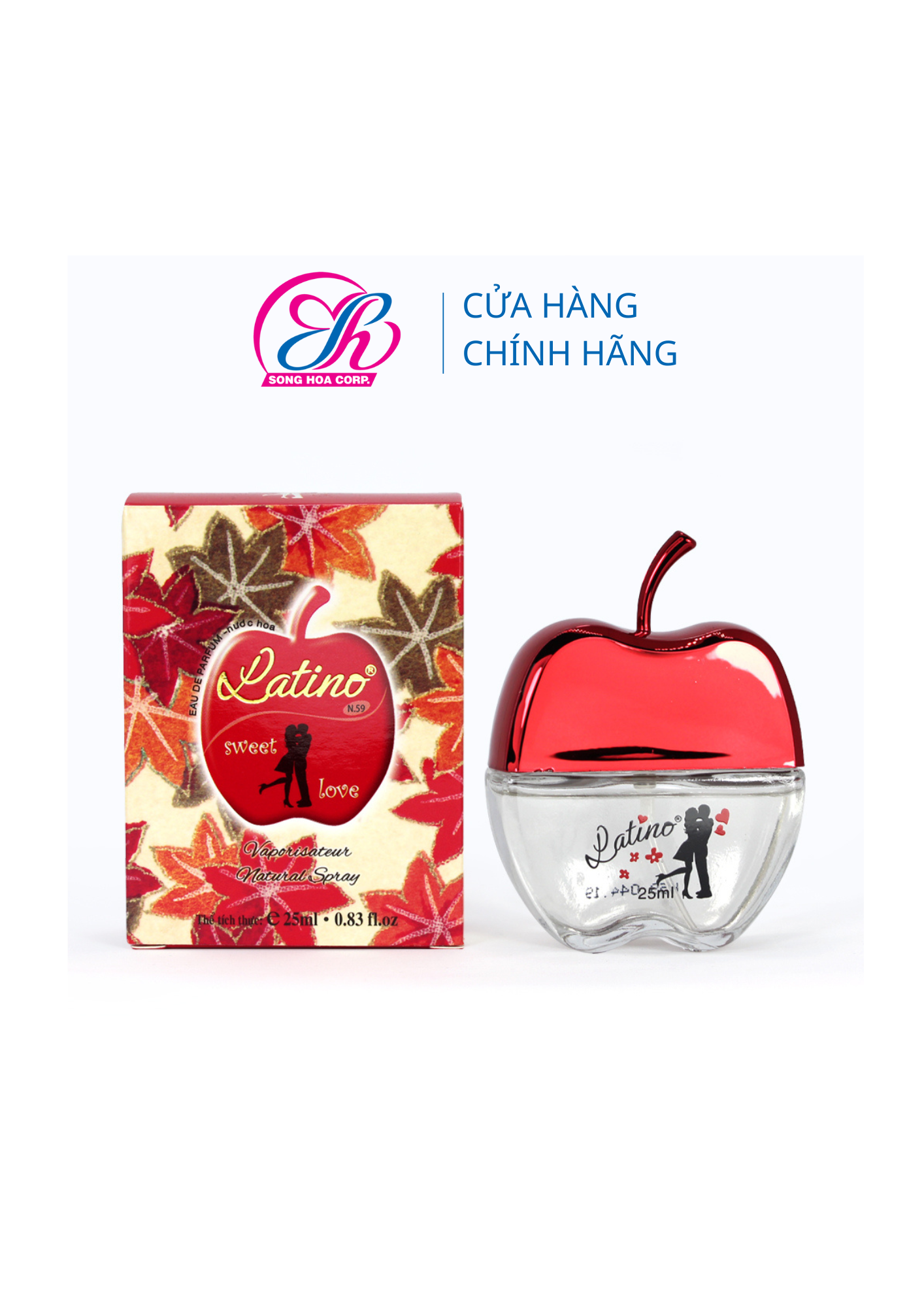 Nước hoa nữ táo Latino (25ml)
