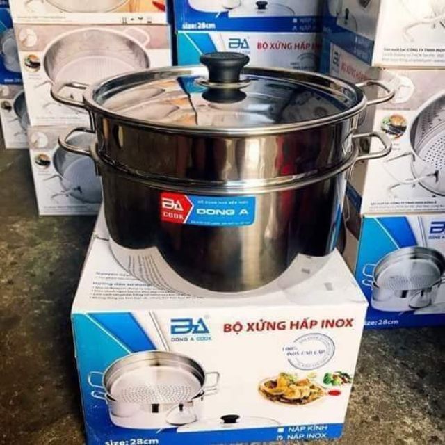 Bộ xửng hấp 2 tầng size 20cm