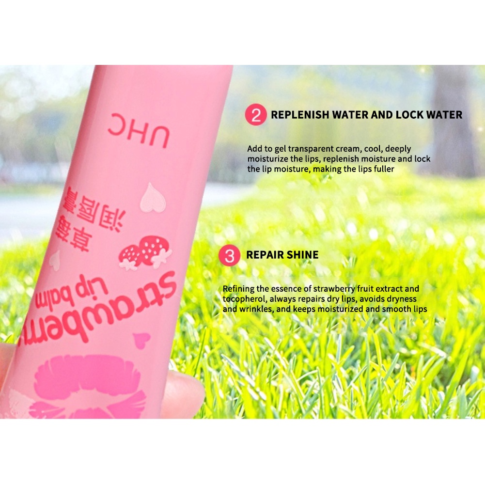 SON Dưỡng Cấp Ẩm cho môi hương dâu UHC