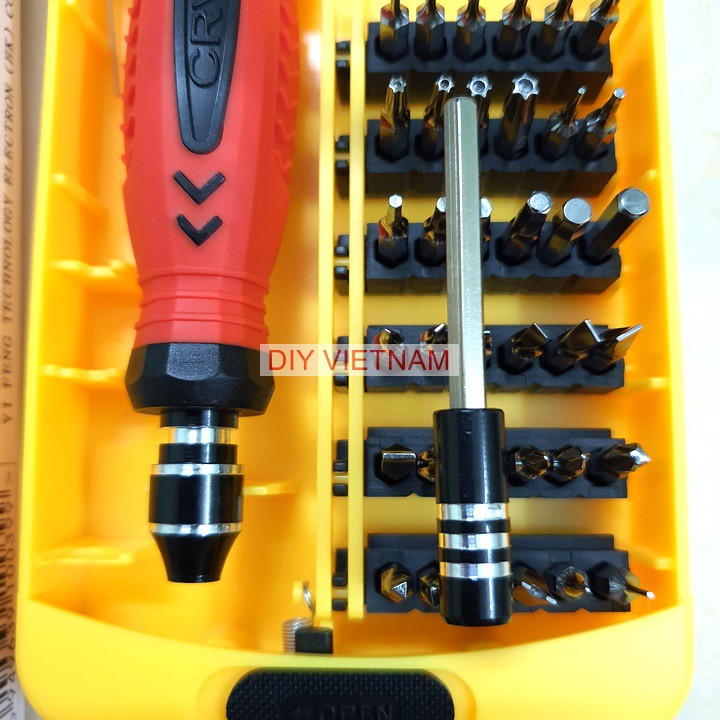 Bộ Tô Vít Đa Năng YIFENG 38 chi tiết (Bộ tua vít đa năng)