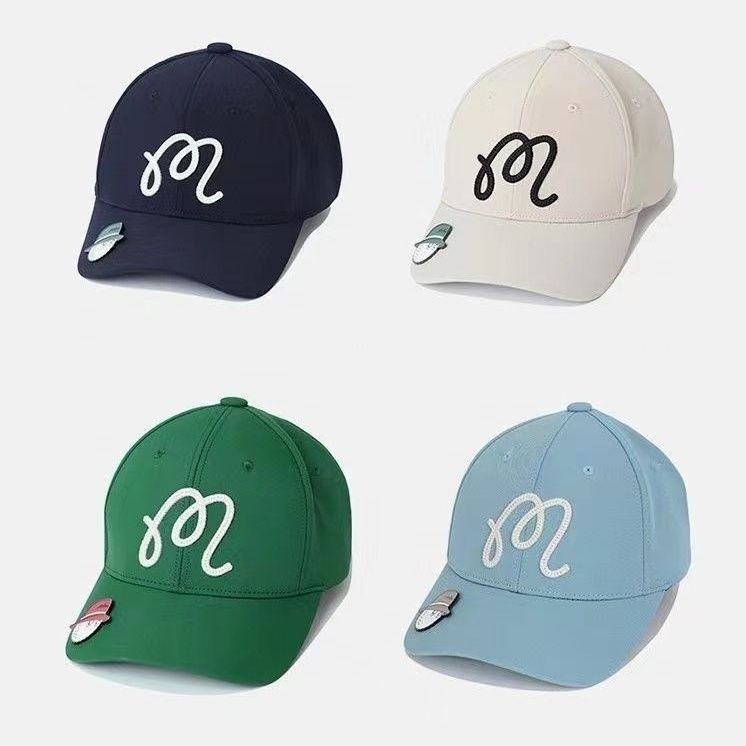 New golf Malbon sunscreen sports ball cap men's and women's adjustable sun hat trend hat golf