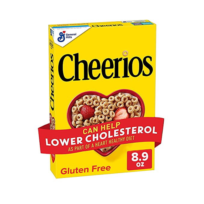 Ngũ Cốc Ăn Sáng Tốt Cho Tim Mạch General Mills Original Cheerios Heart Healthy Cereal, Hộp 340g