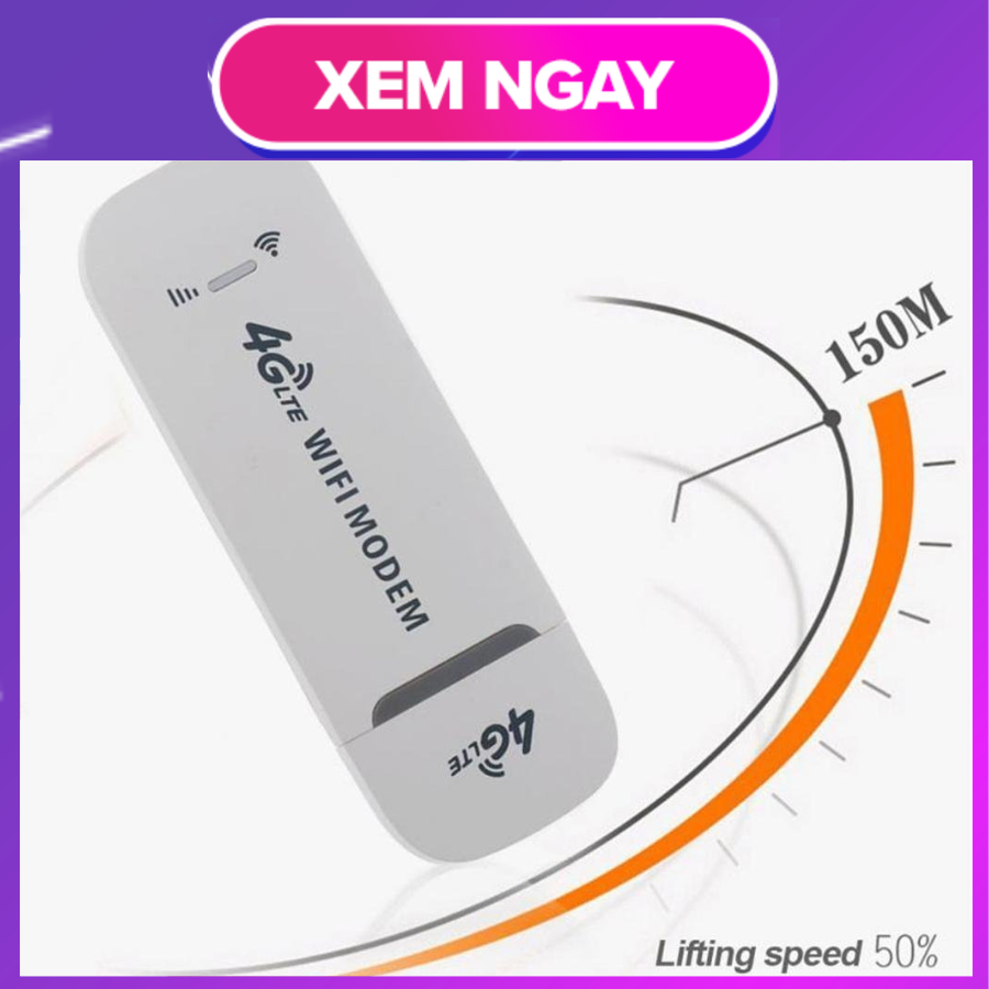 Modem phát Wifi từ Sim 4G Dongle LTE - Usb Phát Wifi Thế Hệ Mới - Bảo hành 3 tháng