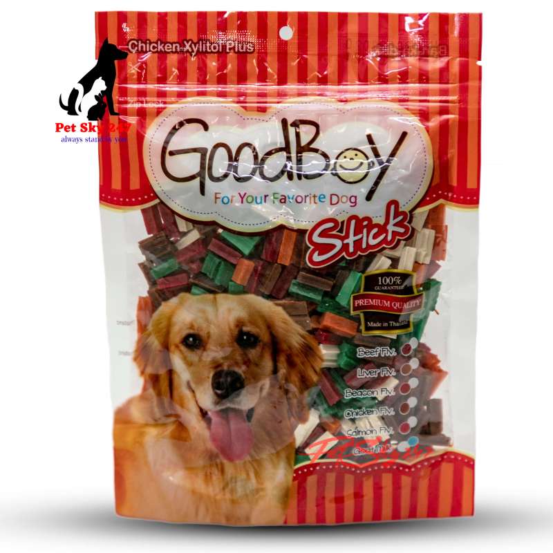 Bánh Thưởng Huấn Luyện Cho Chó Goodboy Hương Vị Rau, Củ, Quả Gói 250Gram (Xách Tay Thái Lan)