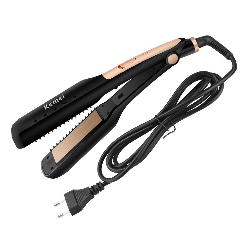 [HCM]Máy Duỗi Thẳng Kẹp Cúp Tóc Kemei 2091