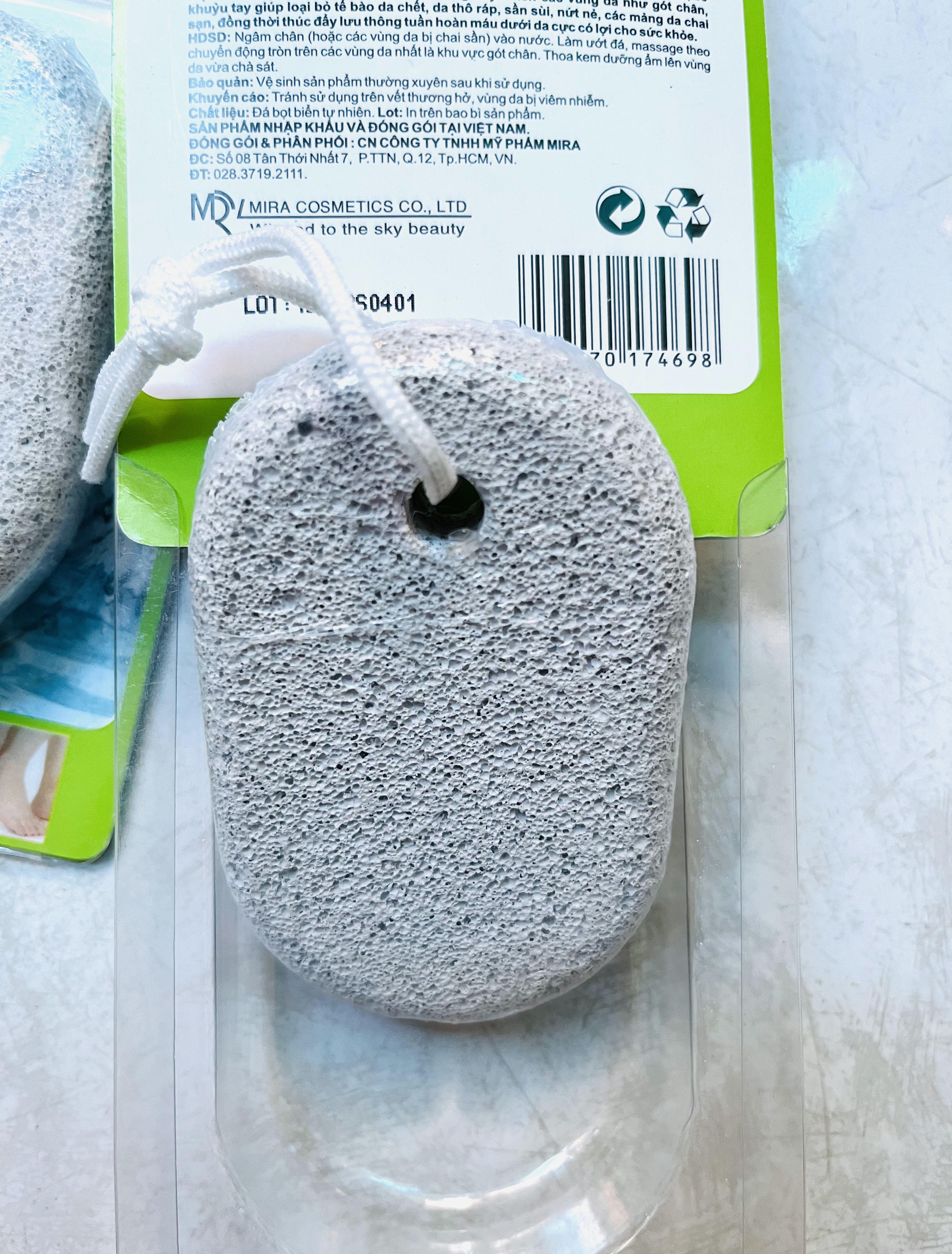 [HCM] Đá bọt biển chà gót chân Suri -Hình Oval