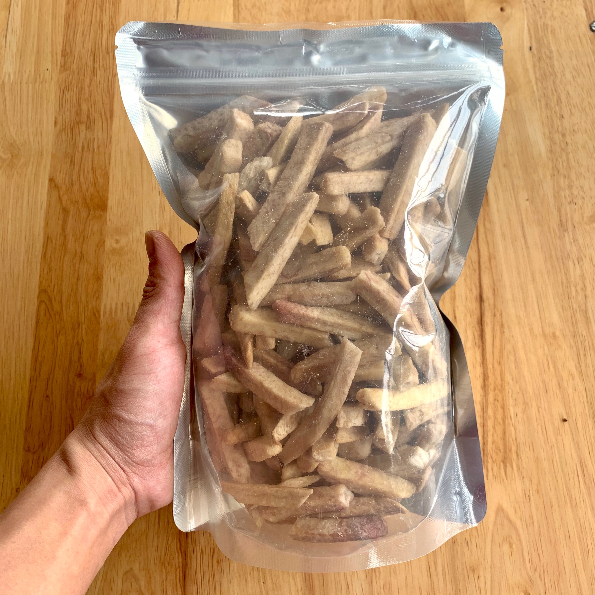 Khoai Môn Sấy Giòn DLFresh Đặc Sản Đà Lạt Túi 200g