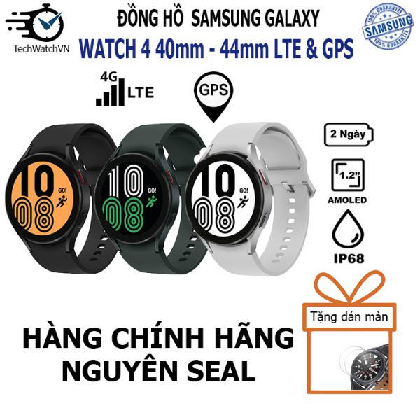 Đồng hồ thông minh Samsung Galaxy Watch 4 GPS - LTE - 40mm & 44mm - Chính hãng SSVN nguyên seal