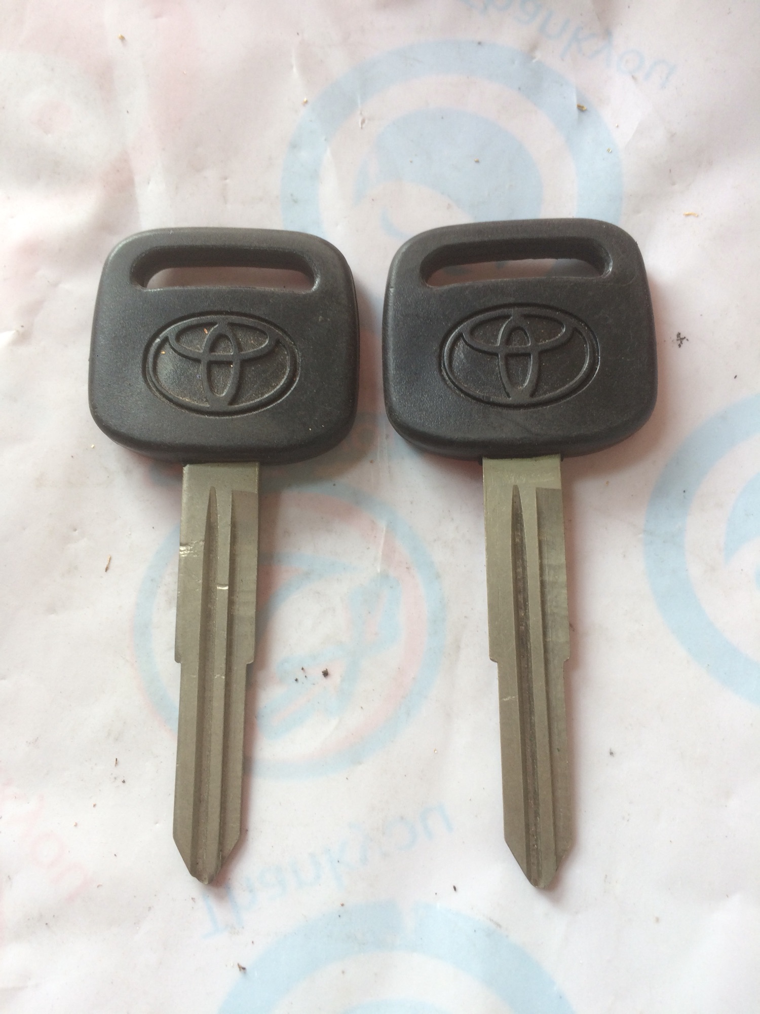 Phôi chìa khoá Ô.tô loại rảnh trái ( combo 2 chìa )