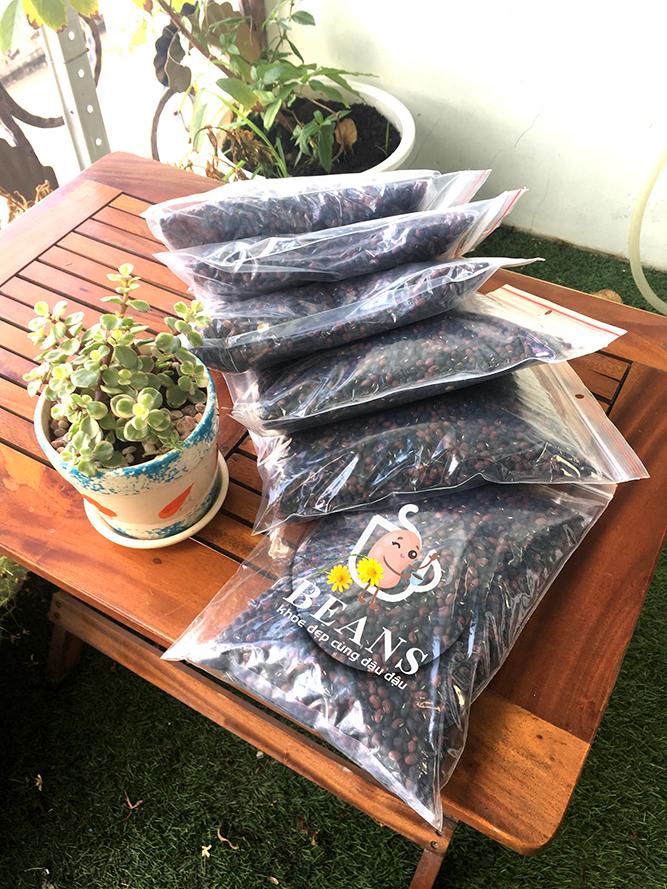Trà đậu mix đậu đỏ đậu đen xanh lòng rang BEANS 1KG