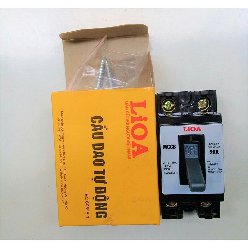 CB cóc Lioa, cầu dao tự động
