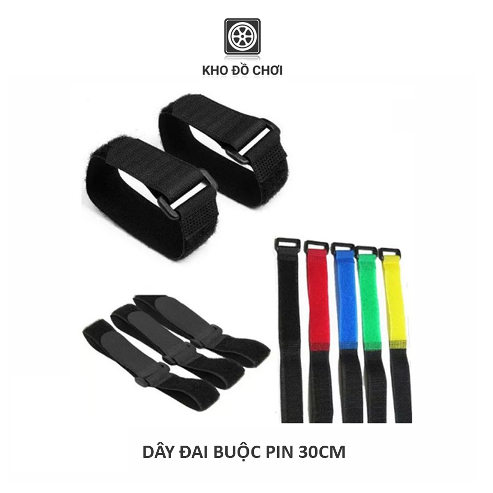 Dây buộc pin cho xe mô hình điều khiển (30cm)