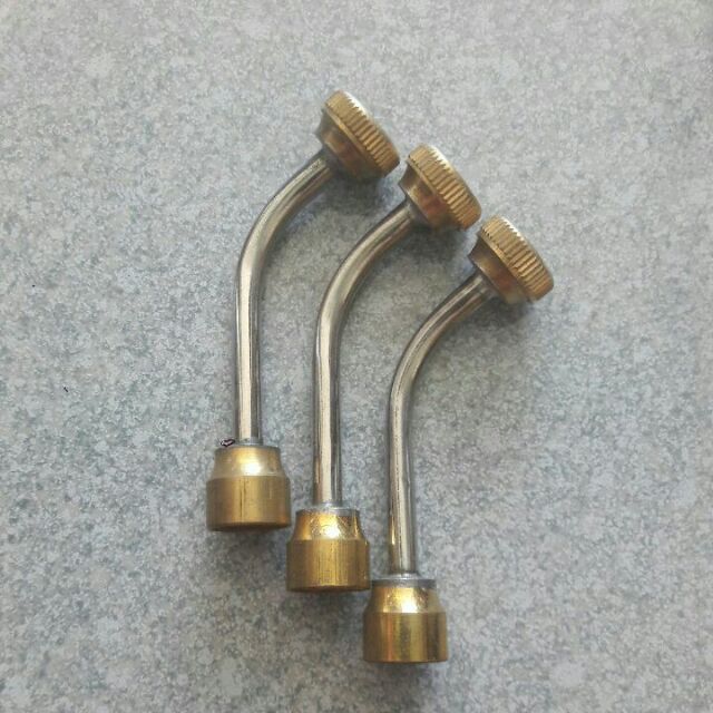 Béc phun tưới cây 1 béc, phun sương ren trong 14mm bằng đồng