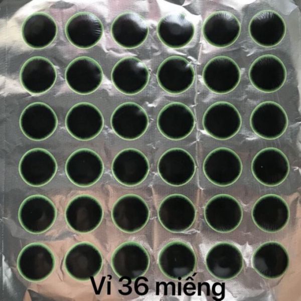 Vỉ vá lốp MU-A0 (36 miếng/vỉ) dùng cho lốp không săm-Maruni Nhật Bản