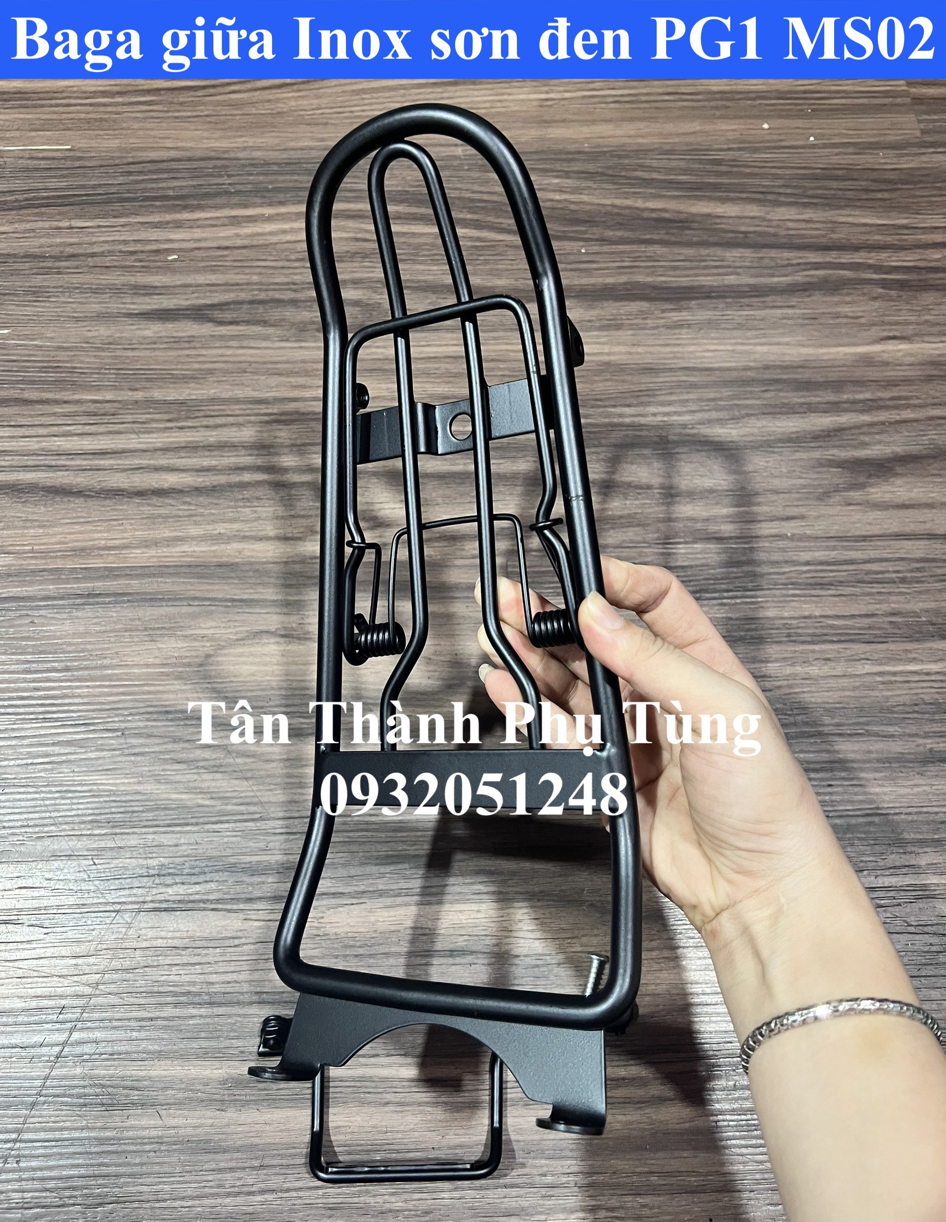 Baga giữa PG1,PG-1 10li kèm ốc và cao su