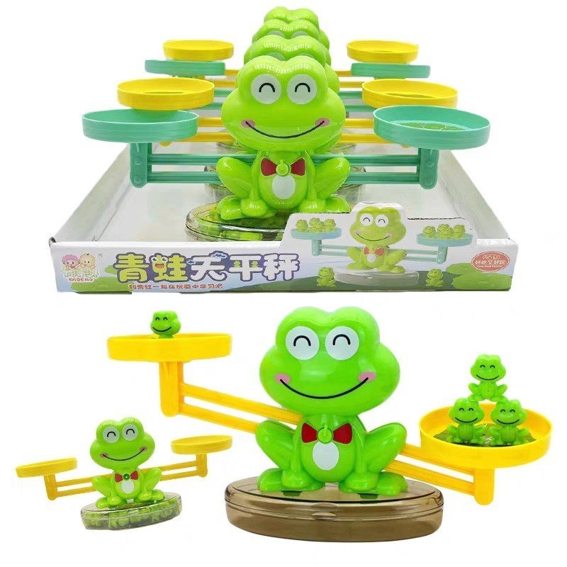 Combo 2 kẹo đồ chơi đào tạo tư duy /ếch rèn tư duy/ Kẹo trái cây ếch cân bằng rèn luyện tư duy cho t