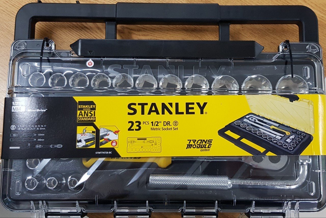 Bộ tuýp Stanley 23 chi tiết STMT74726-8C