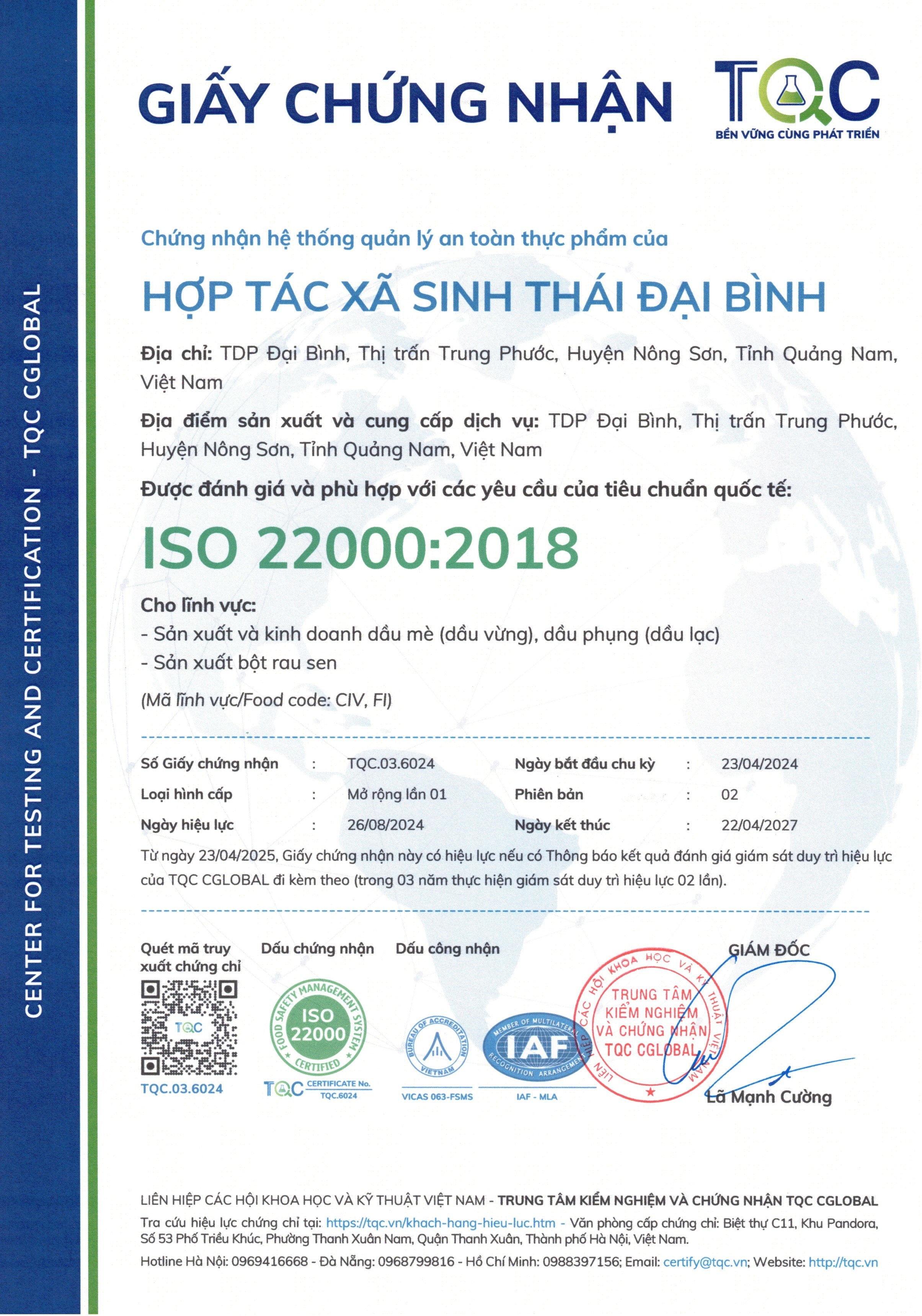 Dầu mè đen sạch Đại Bình Nguyên chất 100% - Chai (250ml); dầu ăn sạch