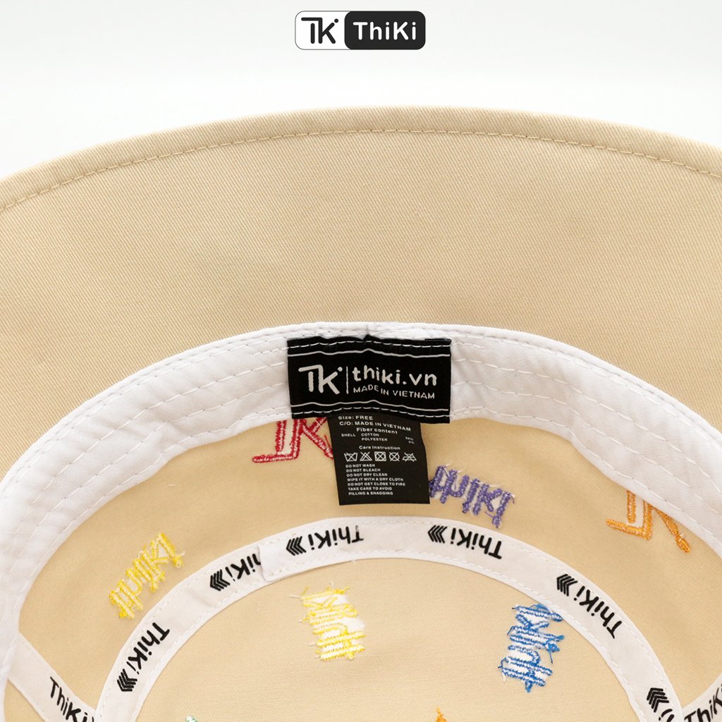 Nón Bucket Hippie Monogram THIKI