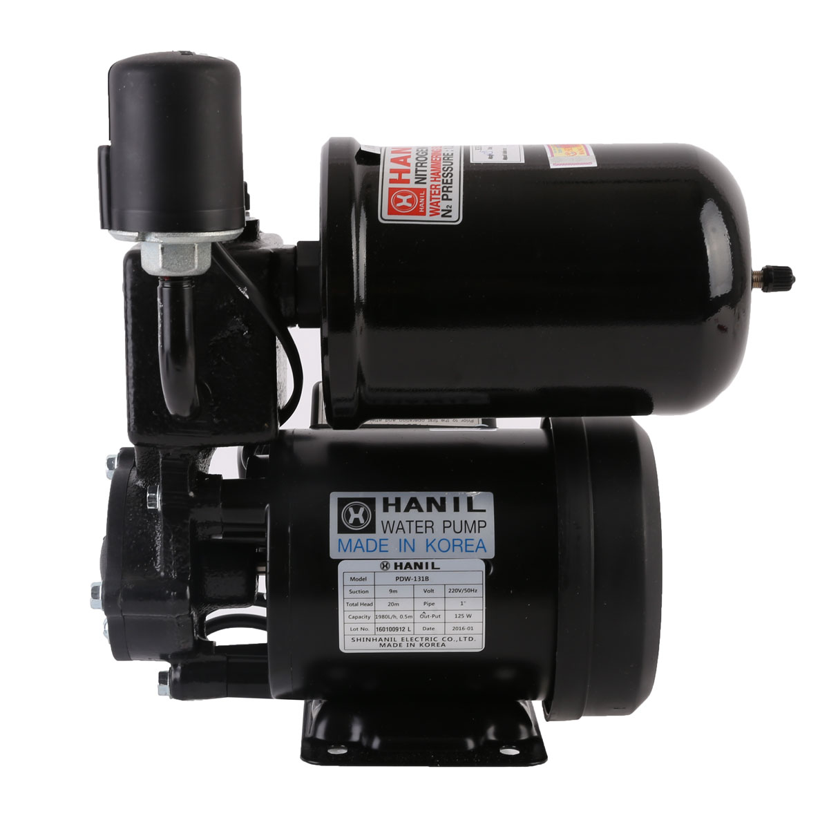 Máy bơm tăng áp Hanil PDW 131B (125w)