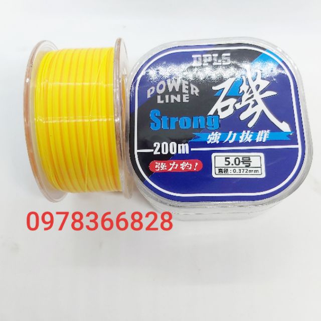 CƯỚC CÂU CÁ POWER LINE STRONG 200M NHẬT