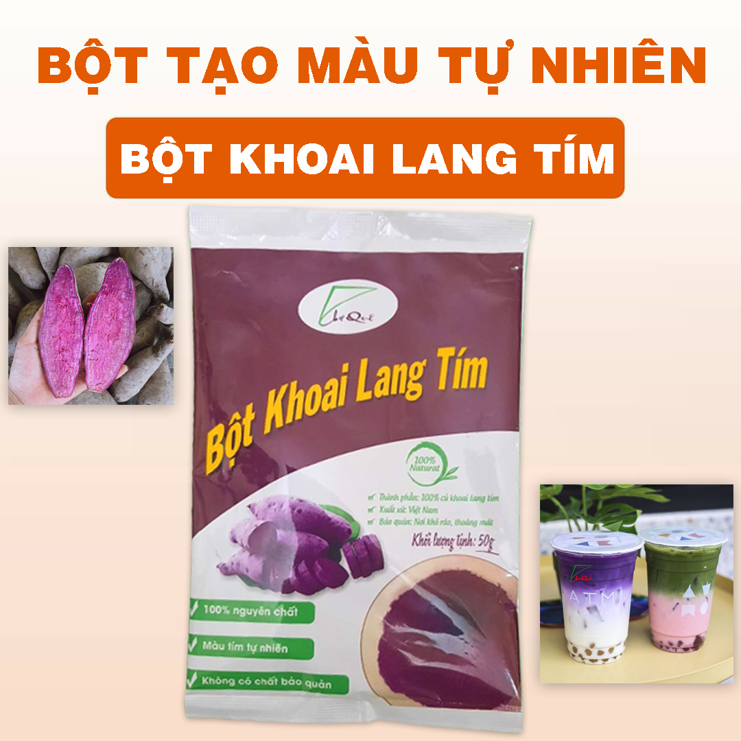Bột Khoai Lang Tím Gói 50g